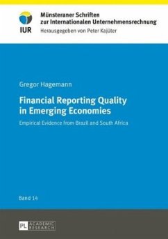 Financial Reporting Quality in Emerging Economies - Hagemann, Gregor