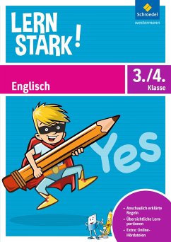 LERNSTARK - Fit in der Grundschule. Englisch Grammatik 3 / 4: Lern- und Übungsbuch - Sattler-Holzky, Bettina