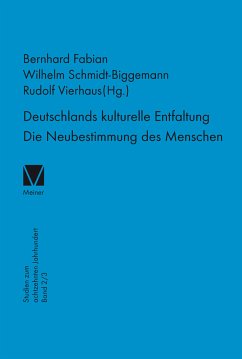 Deutschlands kulturelle Entfaltung. Die Neubestimmung des Menschen (eBook, PDF)