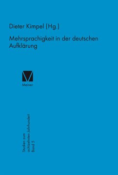 Mehrsprachigkeit in der deutschen Aufklärung (eBook, PDF)