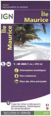 IGN Karte, Carte touristique Île Maurice