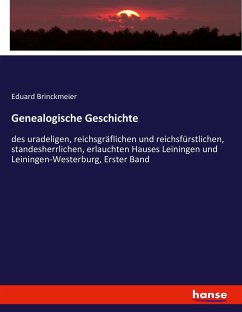 Genealogische Geschichte - Brinckmeier, Eduard