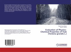Evaluation of Physico¿Chemical Properties of Teak (Tectona grandis L.) - Meena, Rajesh Kumar;Nimkar, Ashish U.