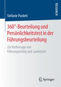 360°-Beurteilung und Persönlichkeitstest in der Führungsbeurteilung - Puckett, Stefanie