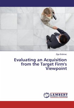 Evaluating an Acquisition from the Target Firm's Viewpoint - Bobinac, Ziga