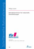 Betriebskennlinien für industrielle Dienstleistungen (eBook, PDF)