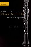 Notes for Clarinetists (eBook, ePUB)