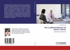 The creditworthiness of bank's clients