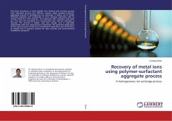 Recovery of metal ions using polymer-surfactant aggregate process