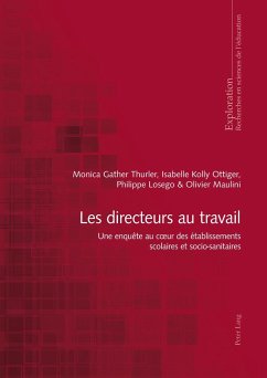 Les directeurs au travail - Gather Thurler, Monica;Kolly Ottiger, Isabelle;Losego, Philippe