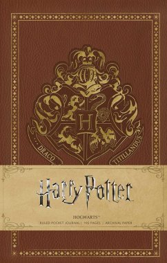 Harry Potter: Hogwarts Ruled Pocket Journal - Insight Editions