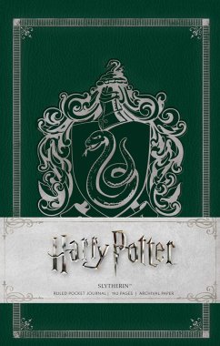 Harry Potter: Slytherin Ruled Pocket Journal - Insight Editions