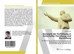 Konzepte der Einfühlung in historischer Forschung und Darstellung - Stetzler, Fabian