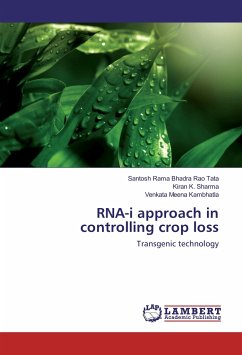 RNA-i approach in controlling crop loss - Tata, Santosh Rama Bhadra Rao;Sharma, Kiran K.;Kambhatla, Venkata Meena