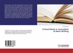 A Hand Book in Journalism & News Writing