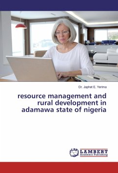 Resource management and rural development in adamawa state of Nigeria