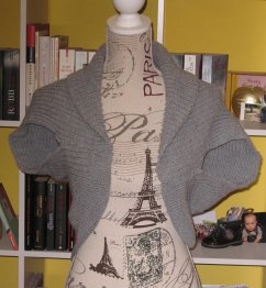 Cover Strickanleitung Cardigan Bolero für Damen Gr.38-44 (eBook, ePUB)