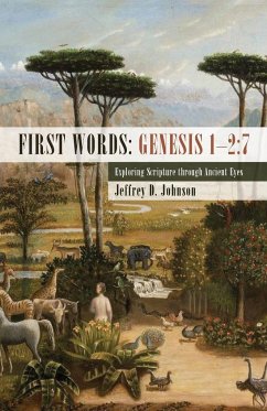 First Words - Johnson, Jeffrey D.