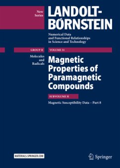 Magnetic Properties of Paramagnetic Compounds - Pardasani, R.T.;Pardasani, Pushpa