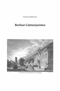 Berliner Gärtnerjuristen - Hillebrand, Reinhard