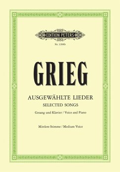 60 ausgewählte Lieder für mittlere Singstimme und Klavier (dt)