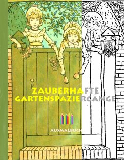 Zauberhafte Gartenspaziergänge (Ausmalbuch) - Rose, Luisa