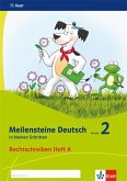 Meilensteine Deutsch in kleinen Schritten. Heft 1 Klasse 2. Rechtschreiben - Ausgabe ab 2017