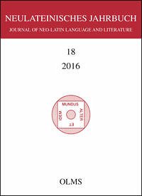 Neulateinisches Jahrbuch. Journal of Neo-Latin Language and Literature