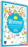 Mein Wimmel-Ausmalkalender 2018