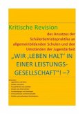 WIR 'LEBEN HALT' IN EINER LEISTUNGS-GESELLSCHAFT"! -?