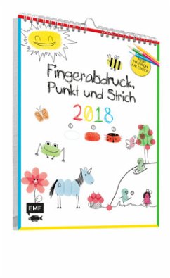 Cover Fingerabdruck, Punkt und Strich: Mein Mitmachkalender 2018