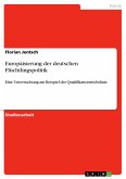 Europäisierung der deutschen Flüchtlingspolitik (eBook, PDF)