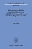 Bauplanungsrechtliche Einzelhandelssteuerung im Lichte der Rechtsphilosophie Friedrich August von Hayeks