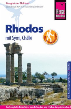 Reise Know-How Reiseführer Rhodos mit Symi und Chalki (inkl. 17 Wanderungen) - Blokland, Margret van