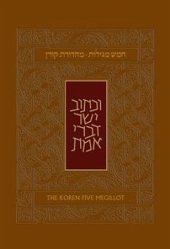 Koren Five Megillot, Hebrew/English, Hardcover - Steinsaltz, Adin