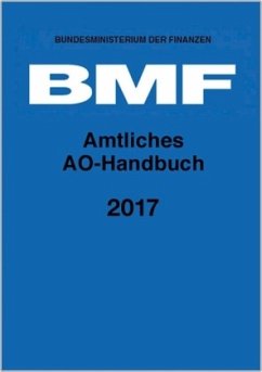 Cover Amtliches AO-Handbuch 2017