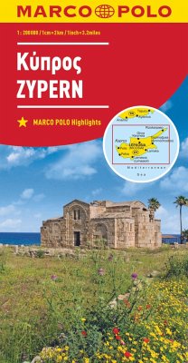 MARCO POLO Regionalkarte Zypern 1:200.000. Chypre / Cyprus