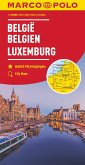 MARCO POLO Regionalkarte Belgien, Luxemburg 1:200 000; Belgium, Luxembourg; Belgie, Luxemburg; Belgique, Luxembourg