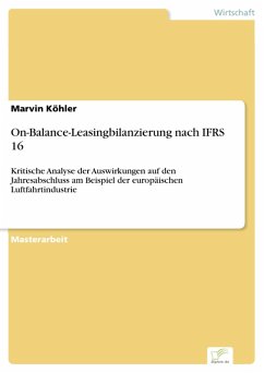 Cover On-Balance-Leasingbilanzierung nach IFRS 16 (eBook, PDF)