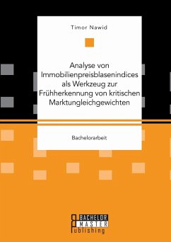 Analyse von Immobilienpreisblasenindices als Werkzeug zur Frühherkennung von kritischen Marktungleichgewichten (eBook, PDF) - Nawid, Timor