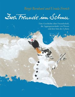 Zwei Freunde im Schnee - Bernhard, Birgit