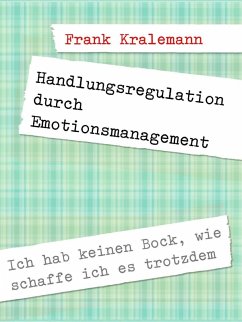 Handlungsregulation durch Emotionsmanagement (eBook, ePUB)