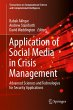 Application of Social Media in Crisis... - Bild 1