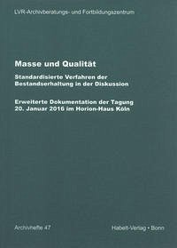 Masse und Qualität - Neuheuser, Hanns Peter; Weber, Peter K.