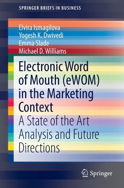 Electronic Word of Mouth (eWOM) in the Marketing Context - Ismagilova, Elvira;Dwivedi, Yogesh K.;Slade, Emma