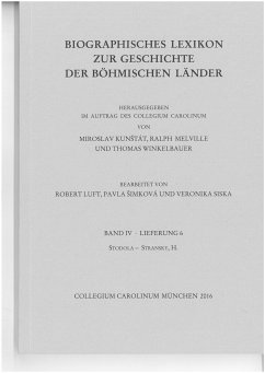 Cover Biographisches Lexikon zur Geschichte der böhmischen Länder. Band IV, Lieferung 6.