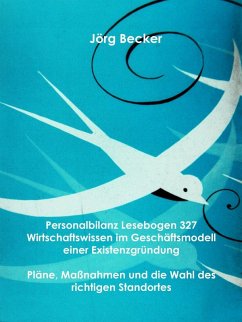 Cover Personalbilanz Lesebogen 327 Wirtschaftswissen im Geschäftsmodell einer Existenzgründung (eBook, ePUB)