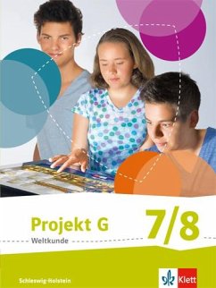 Cover Projekt G. Schülerbuch Klasse 7/8. Weltkunde Schleswig-Holstein