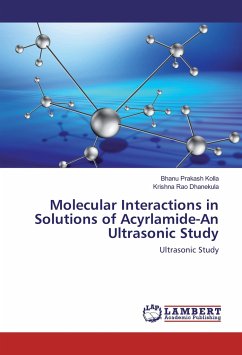 Molecular Interactions in Solutions of Acyrlamide-An Ultrasonic Study