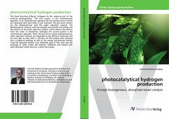 photocatalytical hydrogen production - Strabler, Christof Mathias